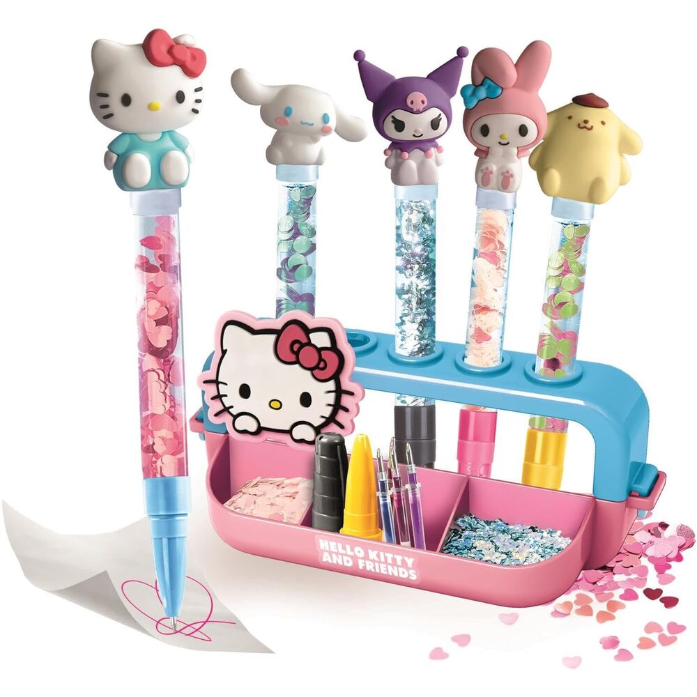 Laboratorio Clementoni Pen Creator Studio de Hello Kitty con 5 bolígrafos y accesorios - 3