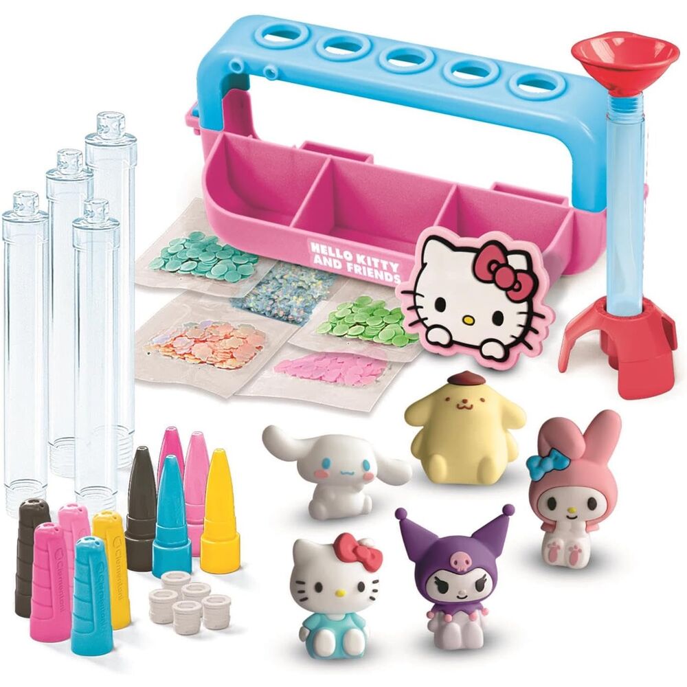Laboratorio Clementoni Pen Creator Studio de Hello Kitty con 5 bolígrafos y accesorios - 5
