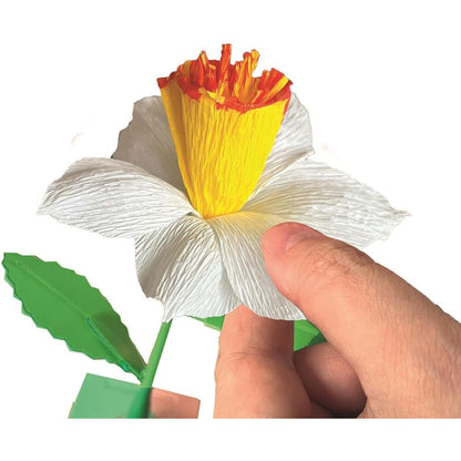 Kit Clementoni Create Your Flowers Narciso para crear dos flores - 4