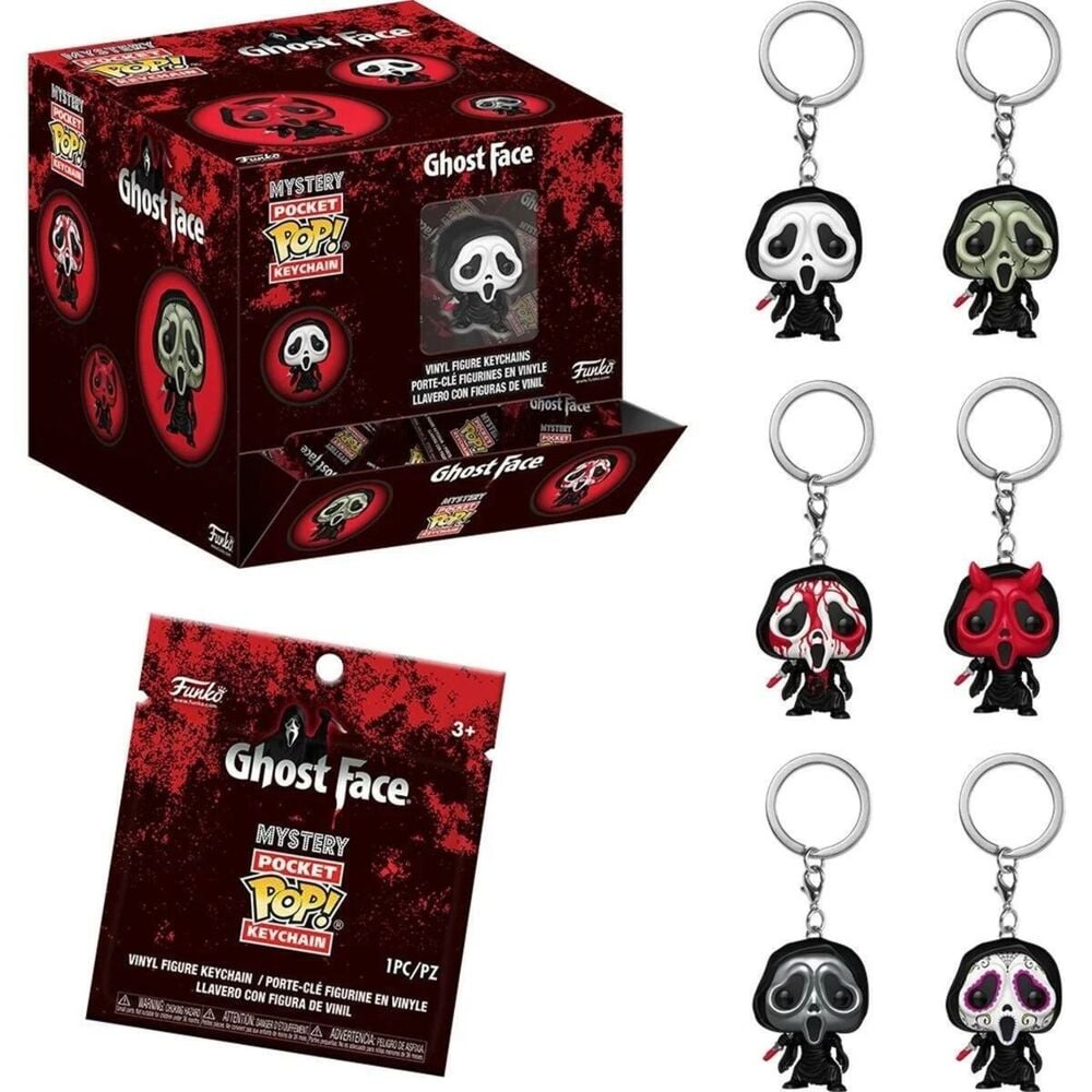 Llavero Funko Pocket POP! Mystery de Ghost Face surtido