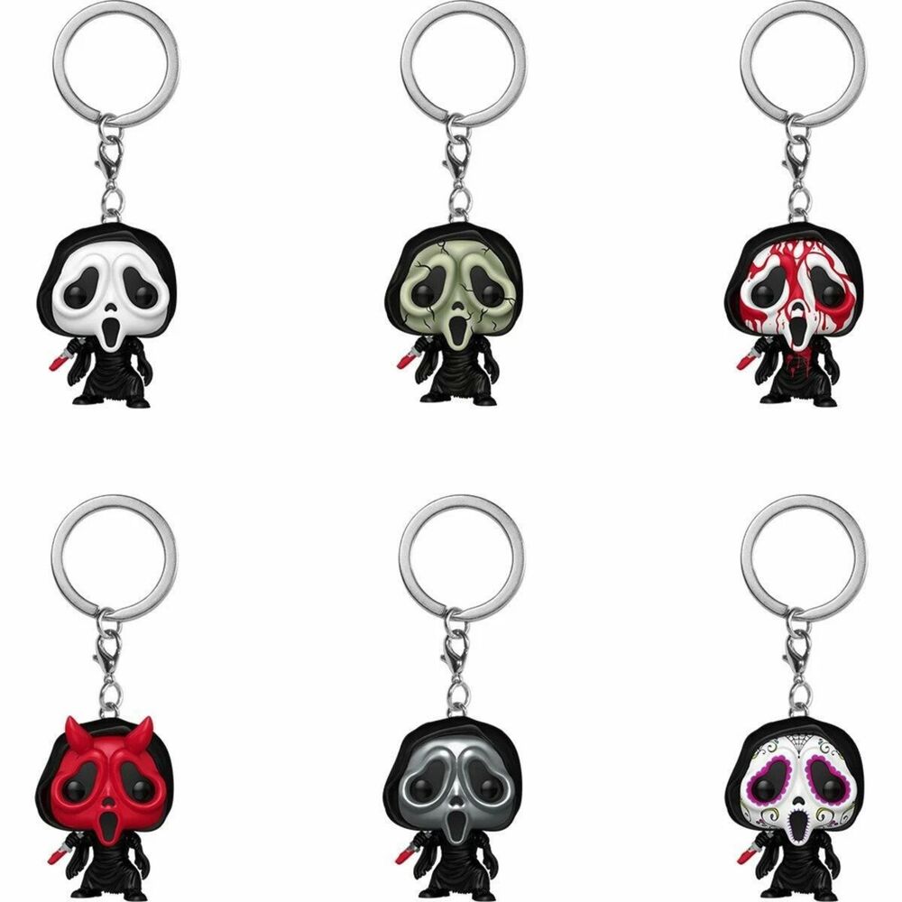 Llavero Funko Pocket POP! Mystery de Ghost Face surtido - 2