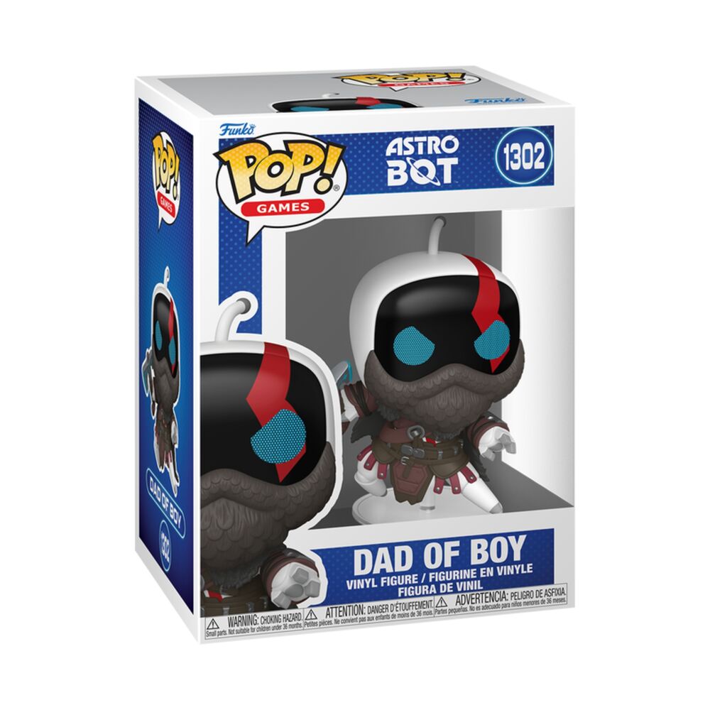 Figura Funko POP! Astro Bot Dad of Boy con hacha - 2