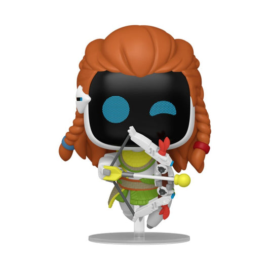 Figura Funko POP! Astro Bot Machine Hunter con arco