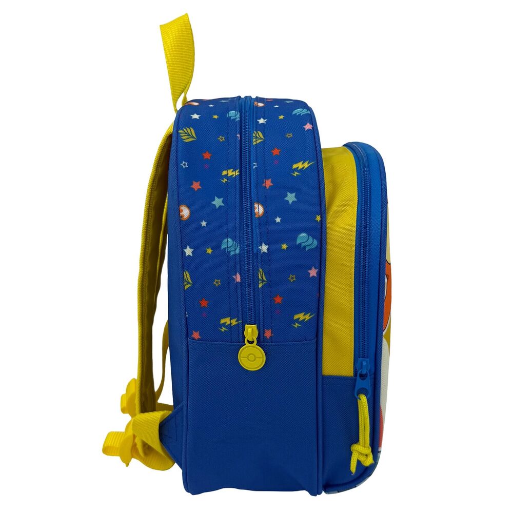 Mochila Pokémon Iris azul con Pikachu y otros personajes - 4