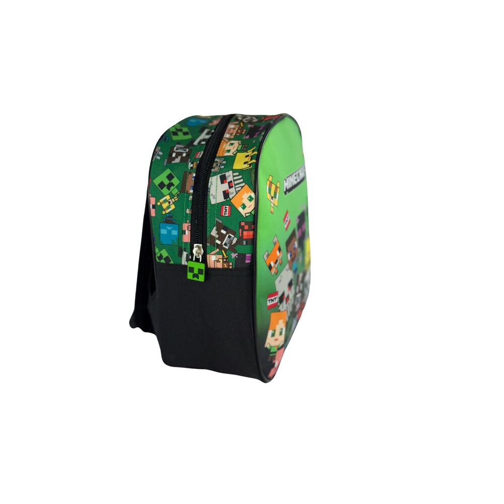 Mochila verde Minecraft Characters de 26 cm - 2