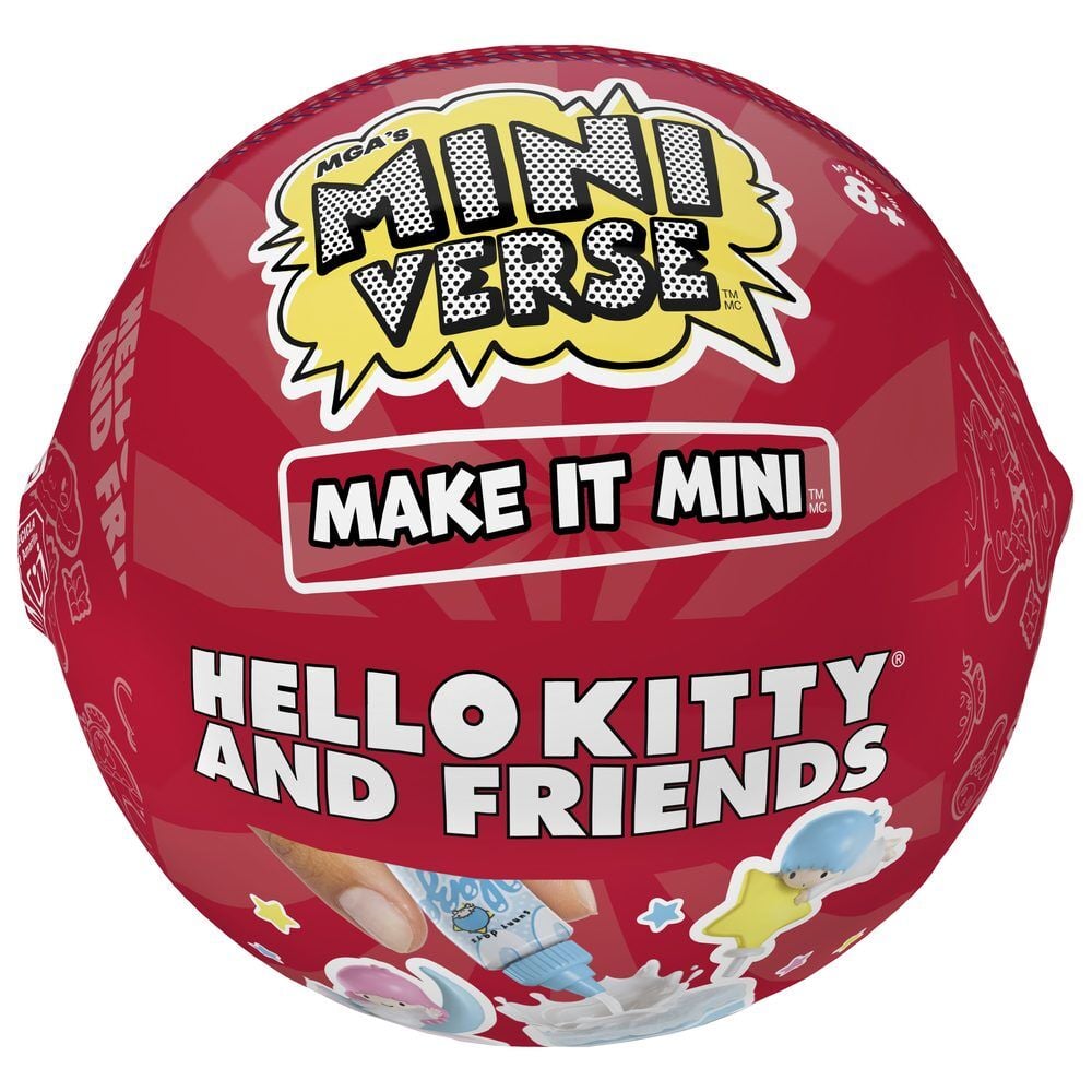 Cápsula sorpresa Miniverse Make It Mini Hello Kitty and Friends Serie 4