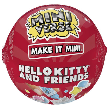 Cápsula sorpresa Miniverse Make It Mini Hello Kitty and Friends Serie 4