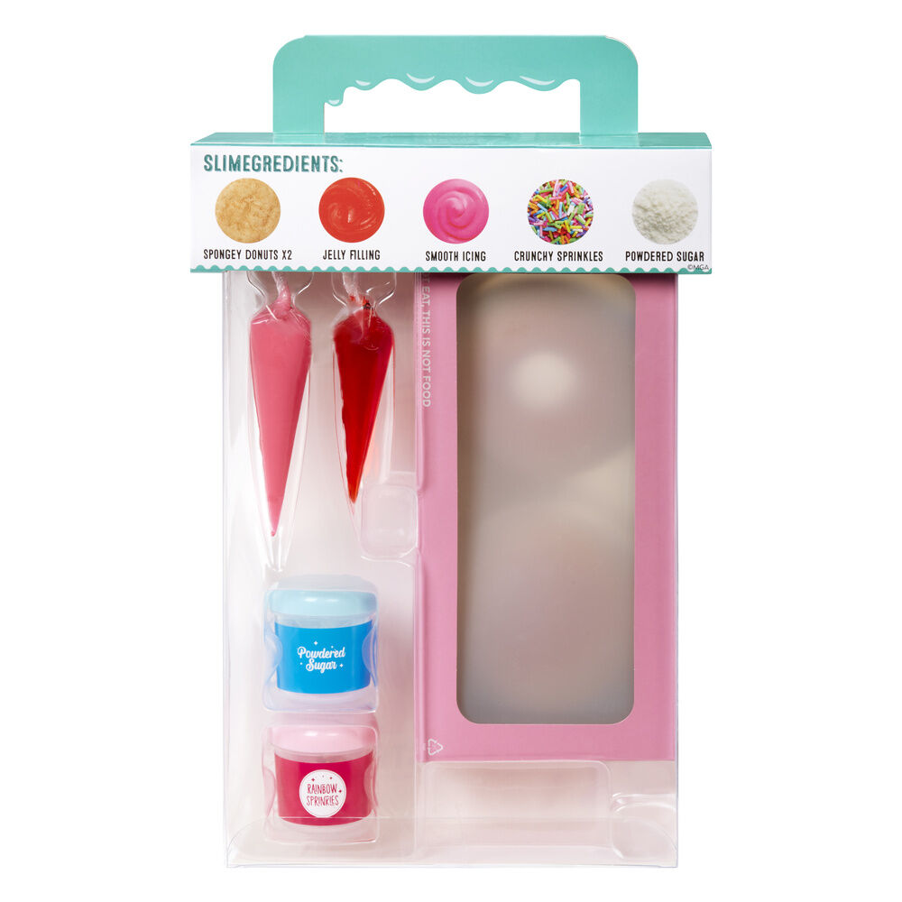 Kit Slime Life de MGA para crear un donut rosa glaseado - 2