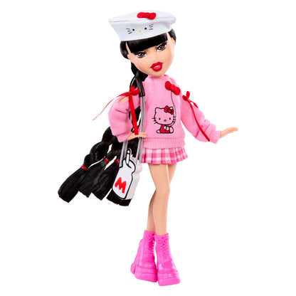 Muñeca Jade Bratz Hello Kitty con conjunto rosa en su caja - 3