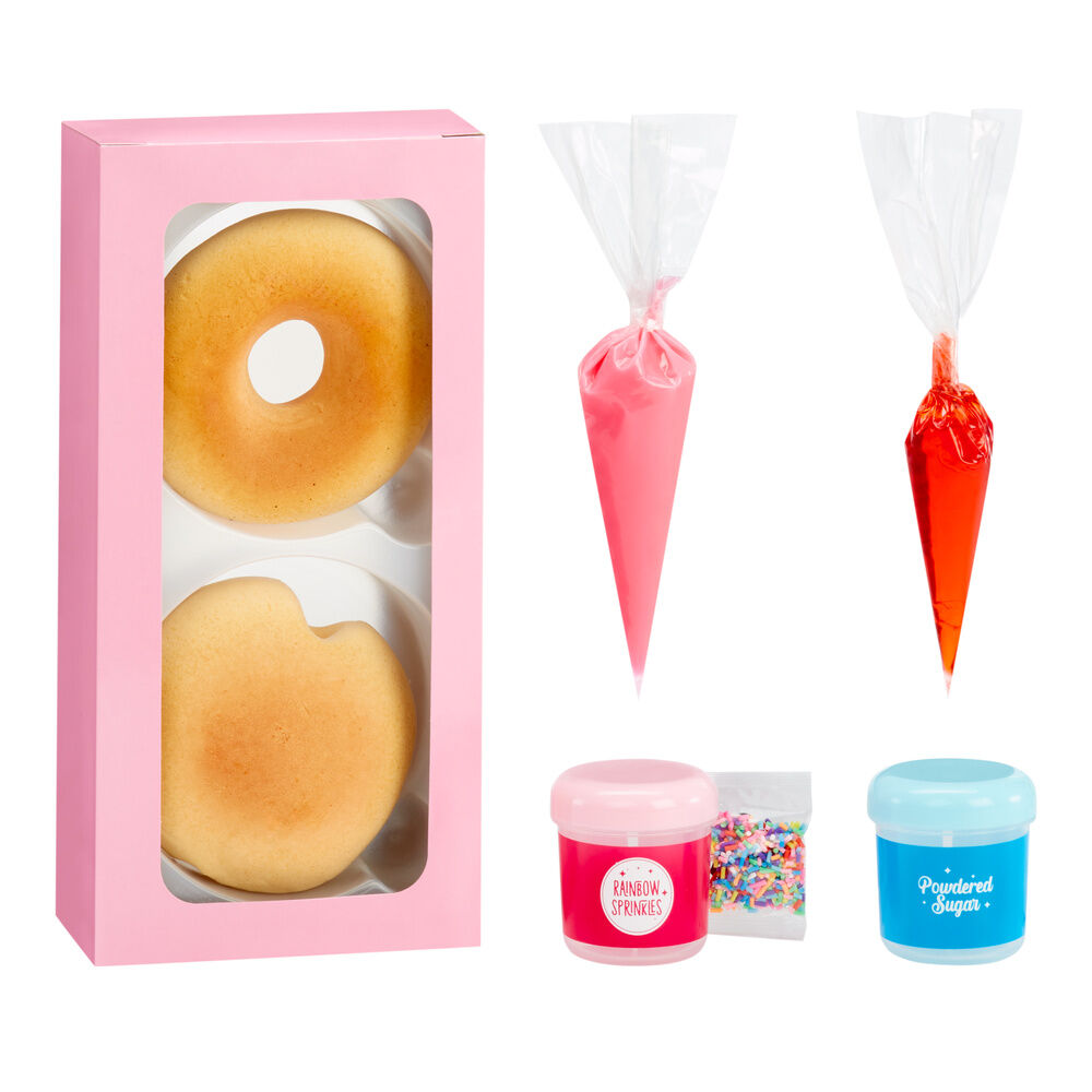 Kit Slime Life de MGA para crear un donut rosa glaseado - 5