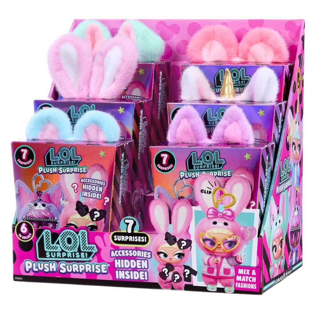 Muñeca Fru-Fru Plush L.O.L. Surprise con orejas de conejo