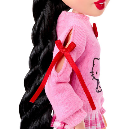 Muñeca Jade Bratz Hello Kitty con conjunto rosa en su caja - 7