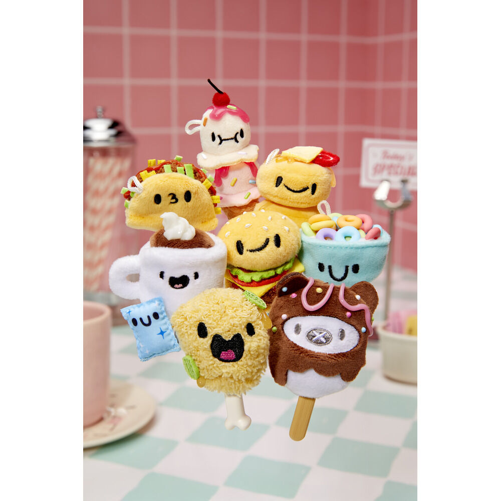 Cápsula MGA Miniverse Make It Mini Plush con mini peluche de hamburguesa - 8