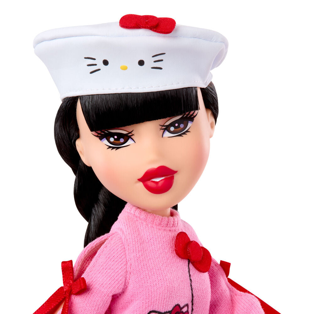 Muñeca Jade Bratz Hello Kitty con conjunto rosa en su caja - 8