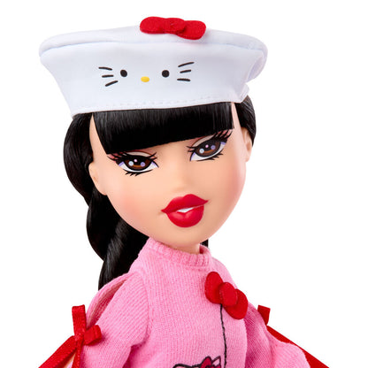 Muñeca Jade Bratz Hello Kitty con conjunto rosa en su caja - 8