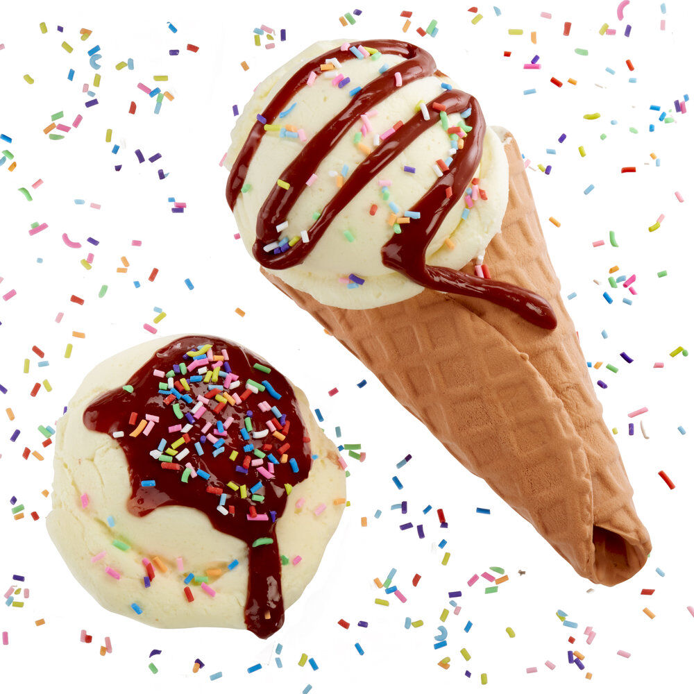 Kit MGA Slime Life para crear un helado de slime con chocolate y chispas - 9