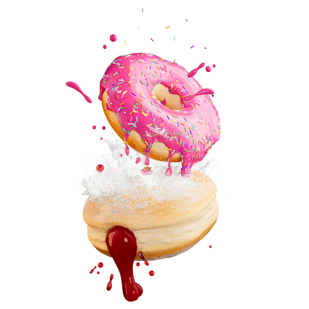Kit Slime Life de MGA para crear un donut rosa glaseado - 9