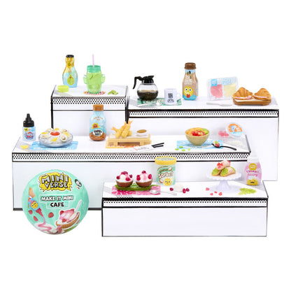 Cápsula MGA Miniverse Make It Mini Cafe Serie 6 con mini postres y accesorios - 9
