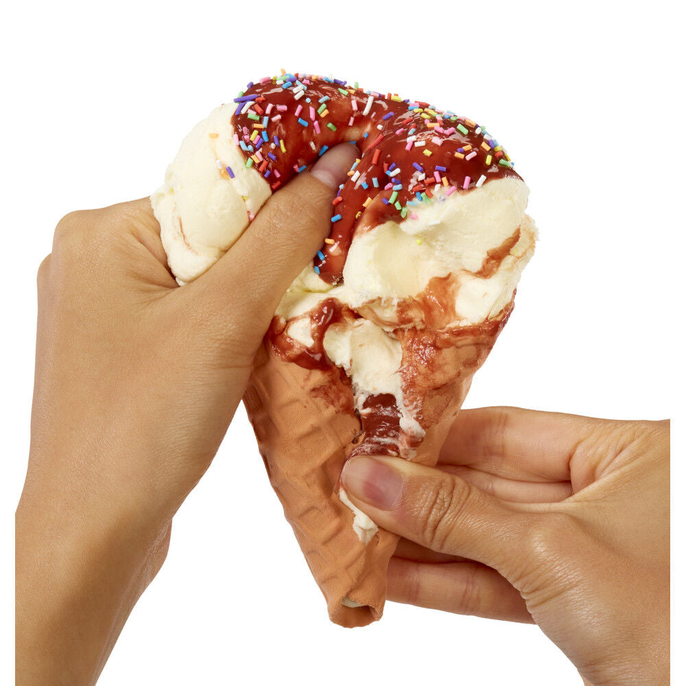 Kit MGA Slime Life para crear un helado de slime con chocolate y chispas - 10