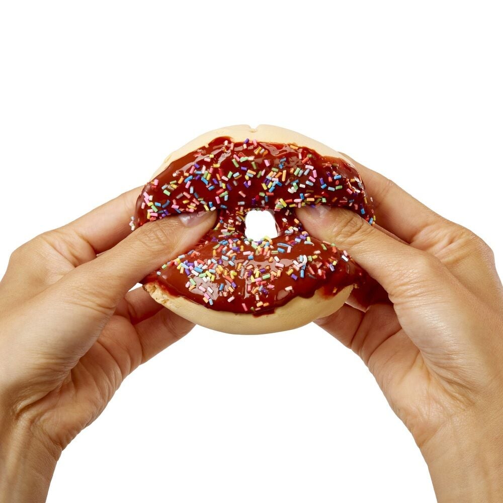 Kit Slime Life de MGA para crear donuts de slime con chocolate y chispas - 10