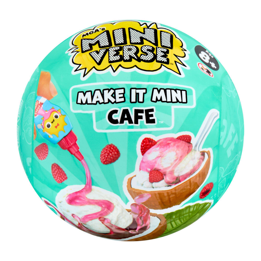 Cápsula MGA Miniverse Make It Mini Cafe Serie 6 con mini postres y accesorios - 10