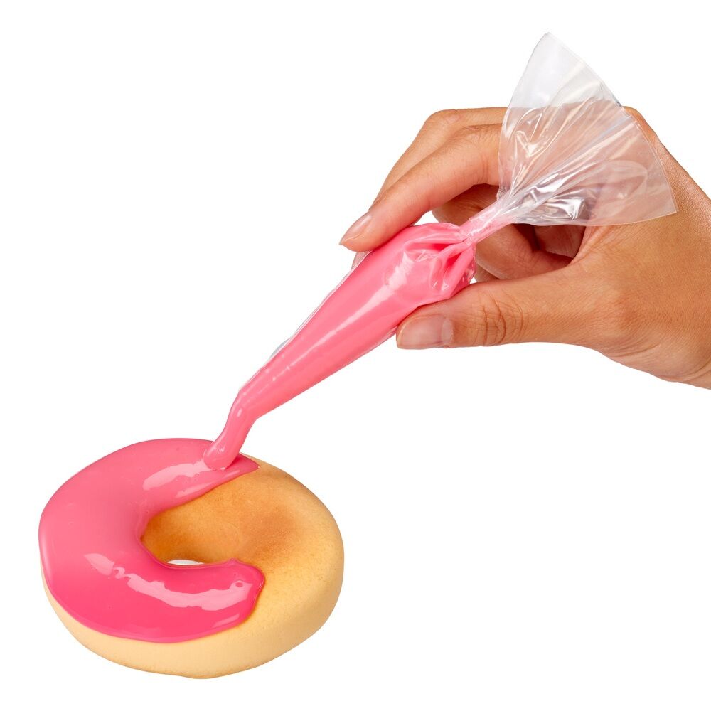 Kit Slime Life de MGA para crear un donut rosa glaseado - 11