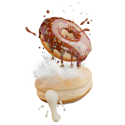 Kit Slime Life de MGA para crear donuts de slime con chocolate y chispas - 14