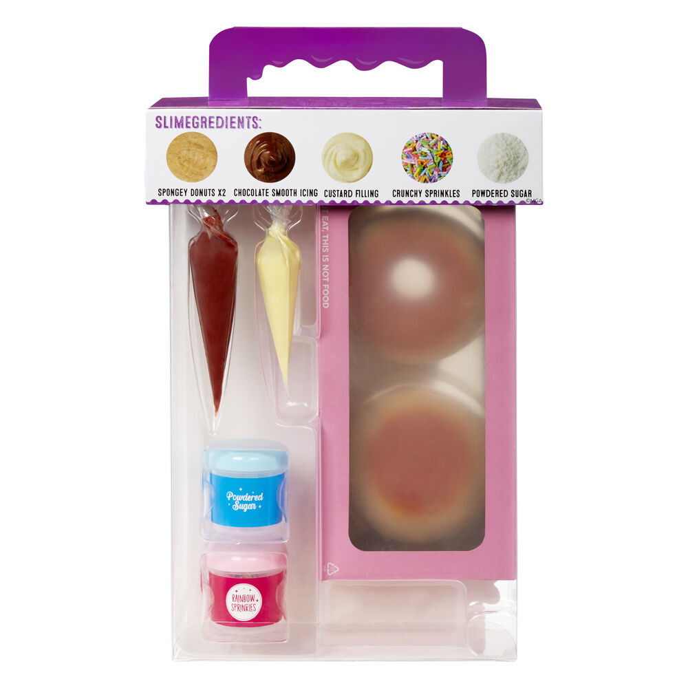 Kit Slime Life de MGA para crear donuts de slime con chocolate y chispas - 17
