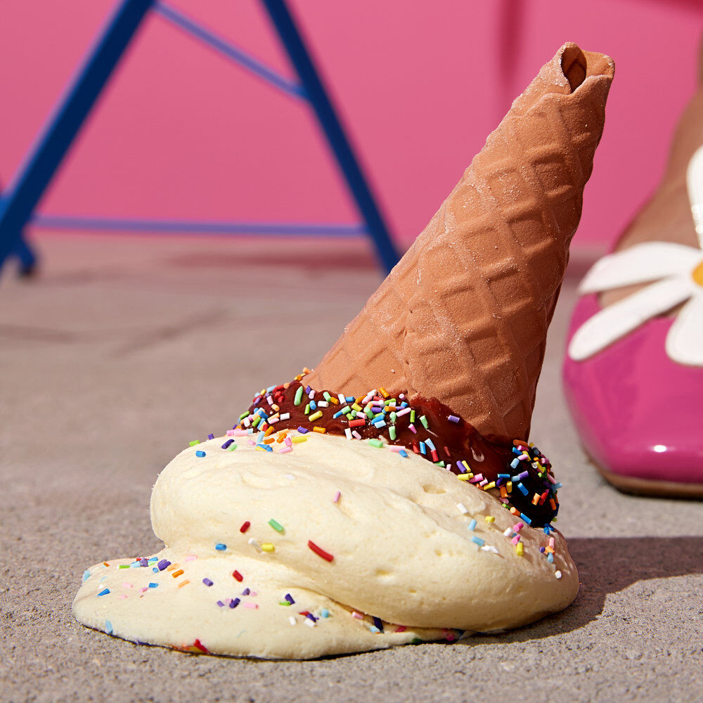 Kit MGA Slime Life para crear un helado de slime con chocolate y chispas - 16