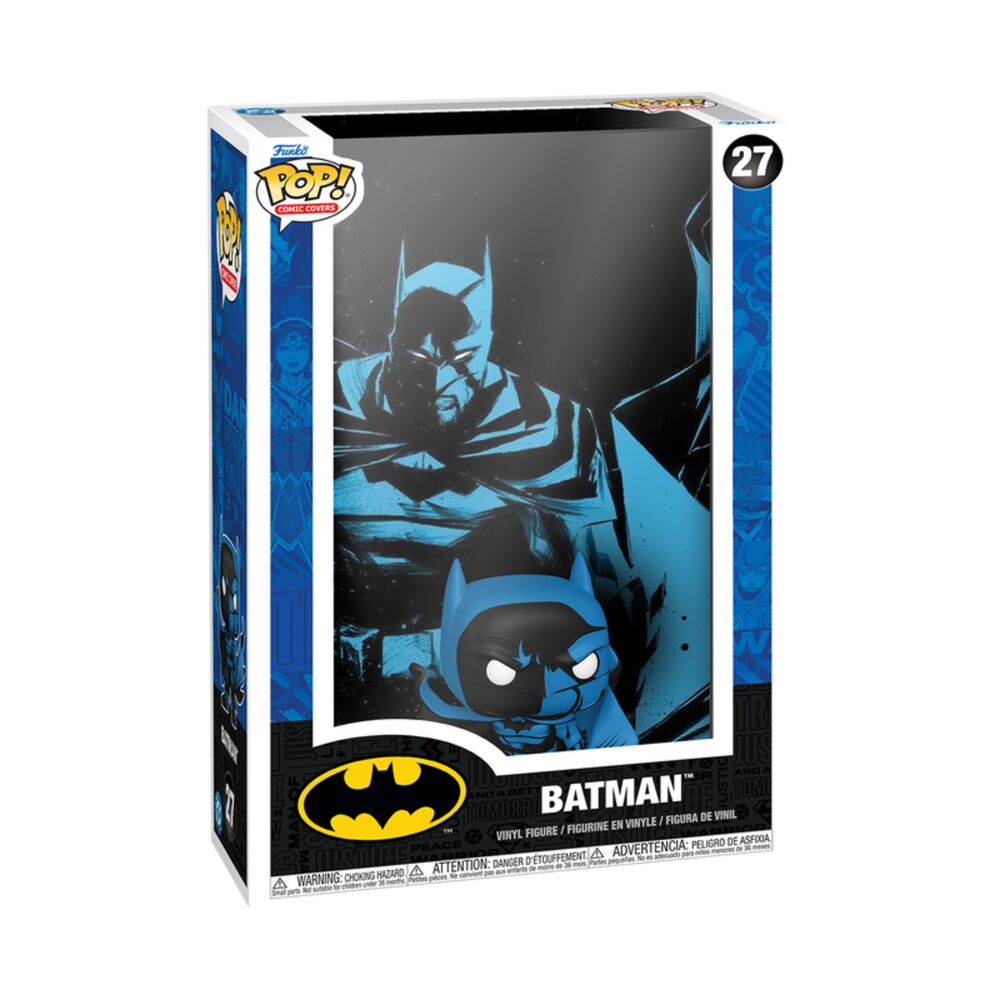 Figura Funko POP! Batman Black & Blue en presentación Comic Covers - 2