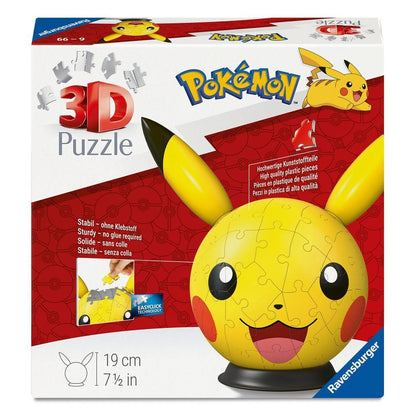 Puzzle Ball 3D de Pikachu Pokémon Ravensburger
