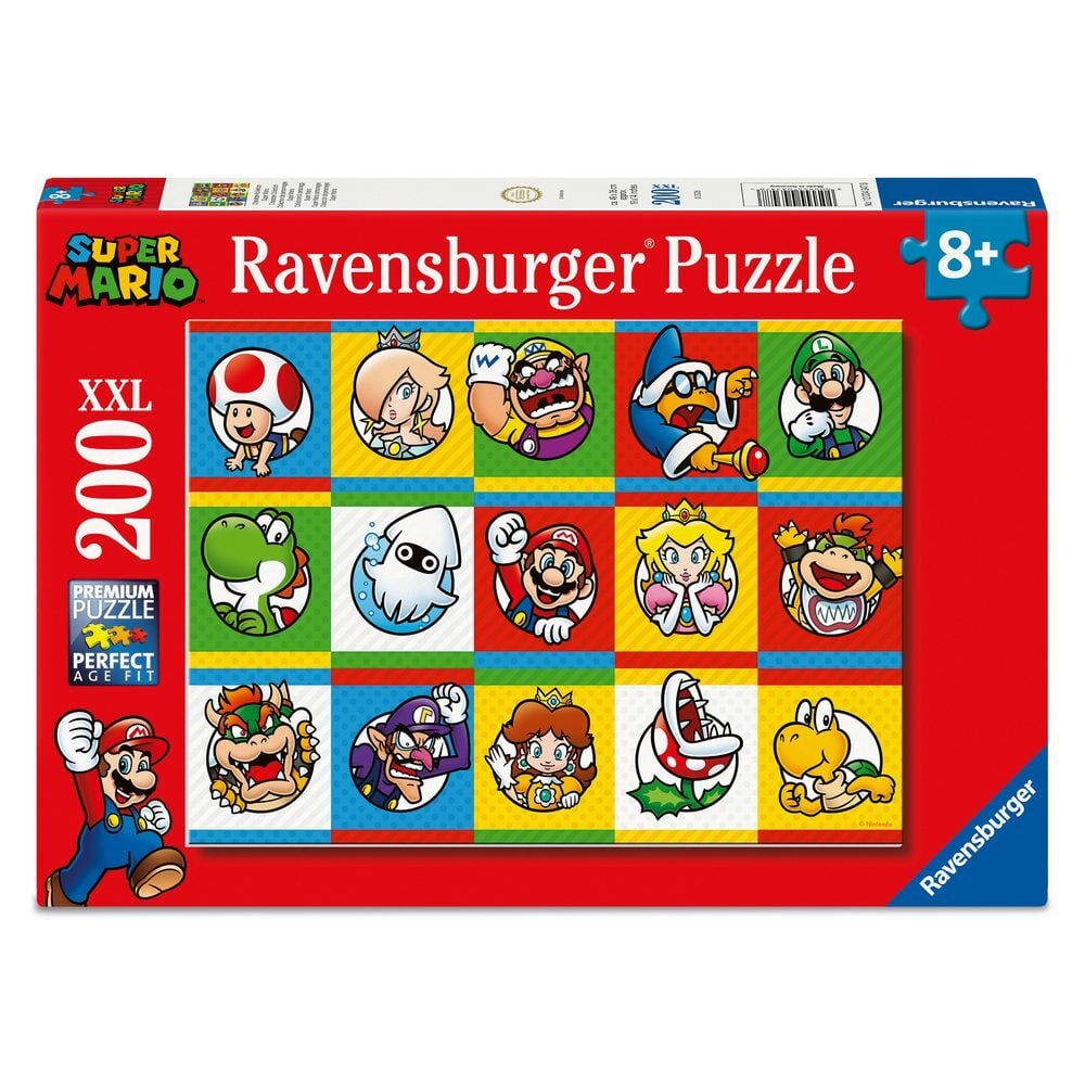 Puzzle Ravensburger XXL de 200 piezas con personajes de Super Mario