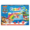 Juego Colorino Paw Patrol de Ravensburger con tablero y piezas de colores