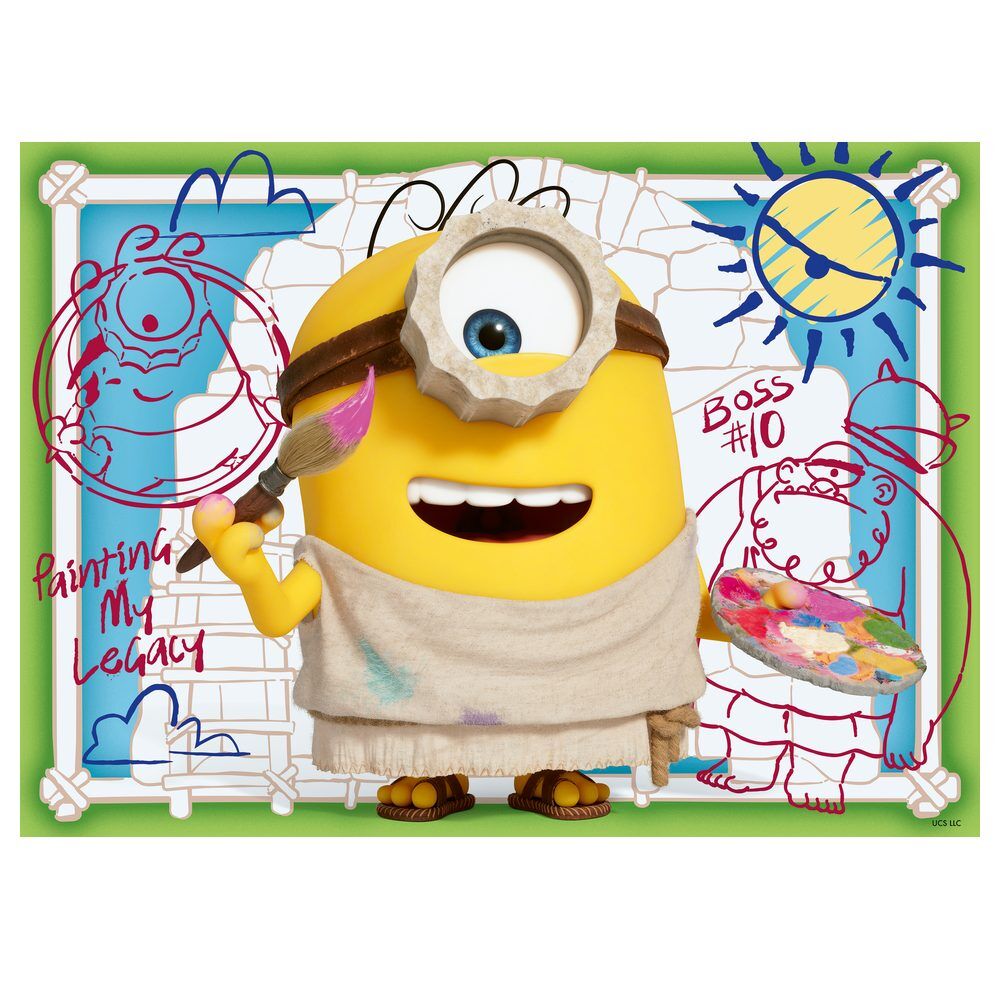 Pack de 4 puzzles Ravensburger de Minions de 100 piezas - 2