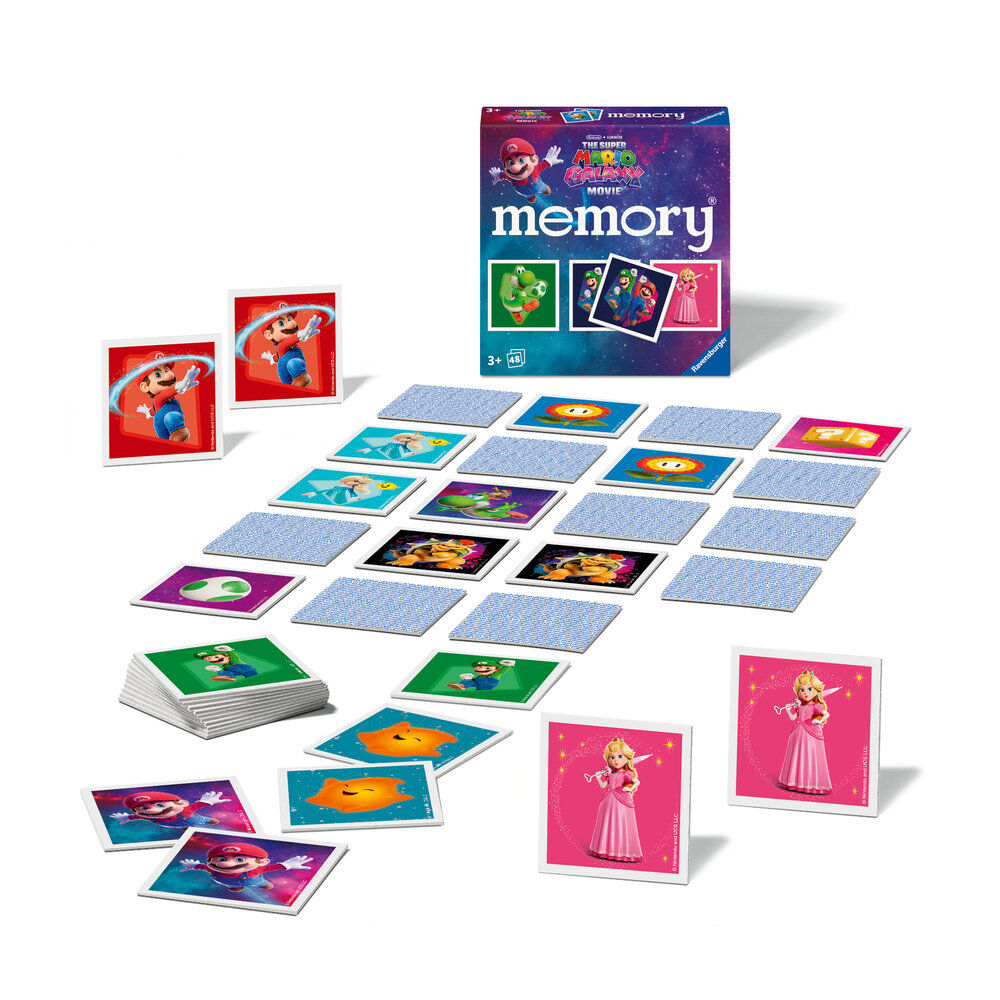 Juego Memory Pocket Super Mario Galaxy Movie de Ravensburger - 3