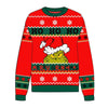 Jersey navideño rojo y verde de El Grinch para adulto