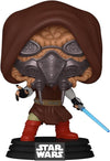 Figura Funko POP! de Plo Koon con sable azul y base Star Wars