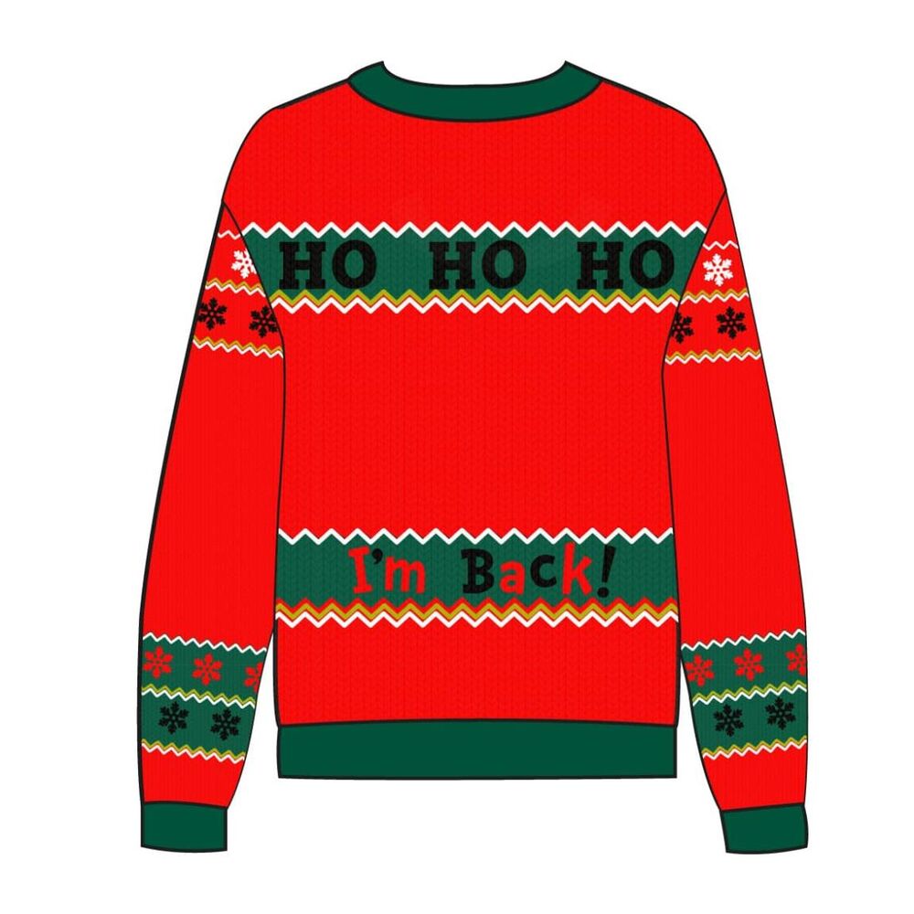 Jersey navideño rojo y verde de El Grinch para adulto - 2