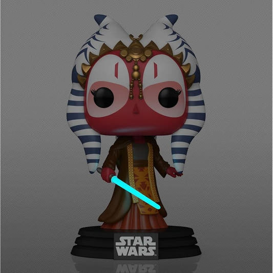 Figura Funko POP! de Shaak Ti de Star Wars con sable de luz azul - 3