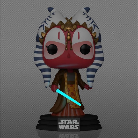 Figura Funko POP! de Shaak Ti de Star Wars con sable de luz azul - 3