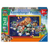 Caja de 2 puzzles Ravensburger de Patrulla Canina Dino Movie