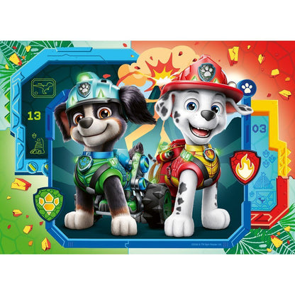 Caja de 4 puzzles Ravensburger de Paw Patrol Dino Movie de 42 piezas - 5