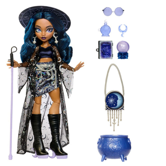 Muñeca Claire Clairvoyant Moonspell Magic de Monster High con accesorios mágicos