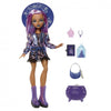 Muñeca Layla Crystal Moonspell Magic de Monster High con accesorios morados