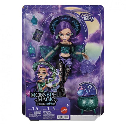 Muñeca Willow Monster High con accesorios de magia y naturaleza - 3
