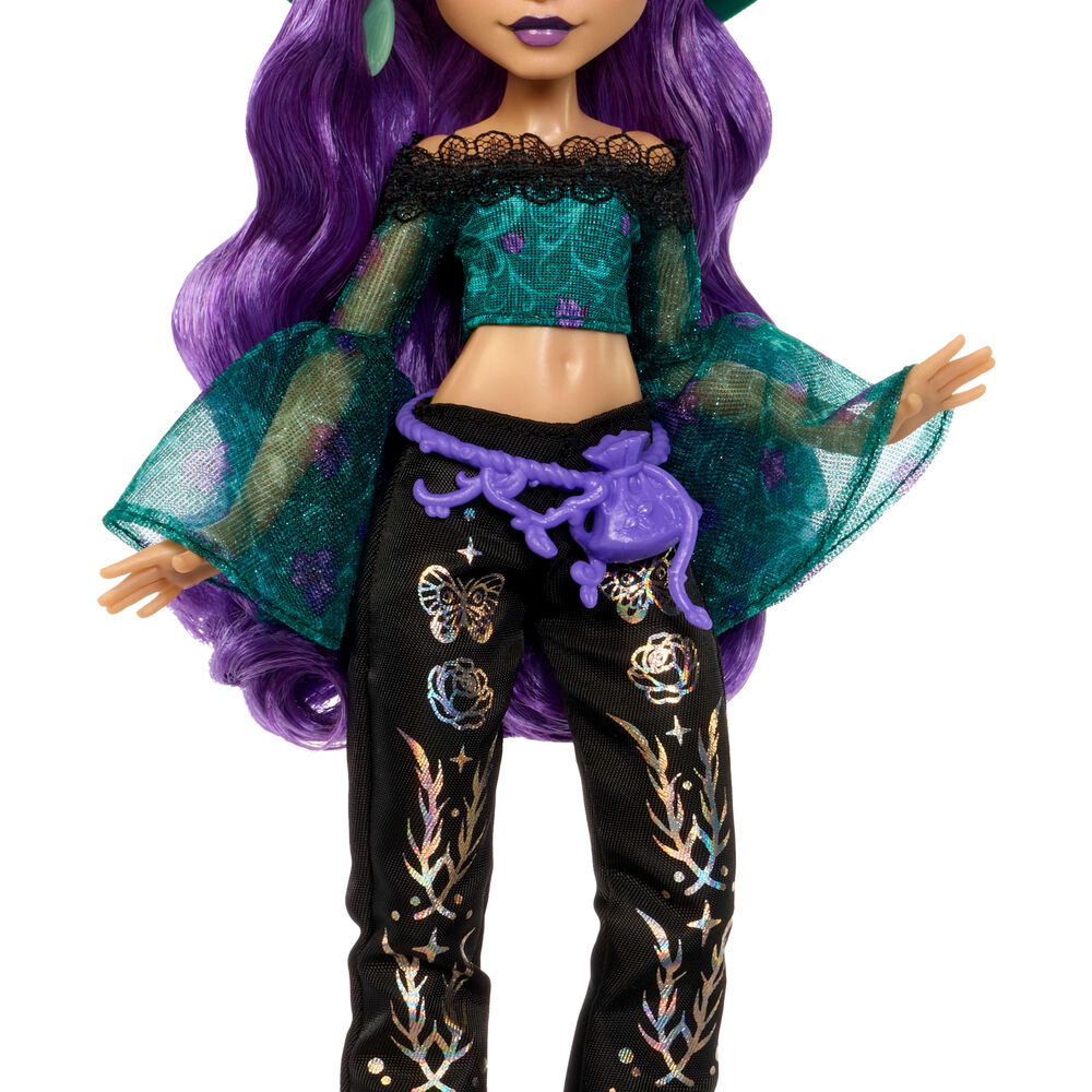 Muñeca Willow Monster High con accesorios de magia y naturaleza - 5