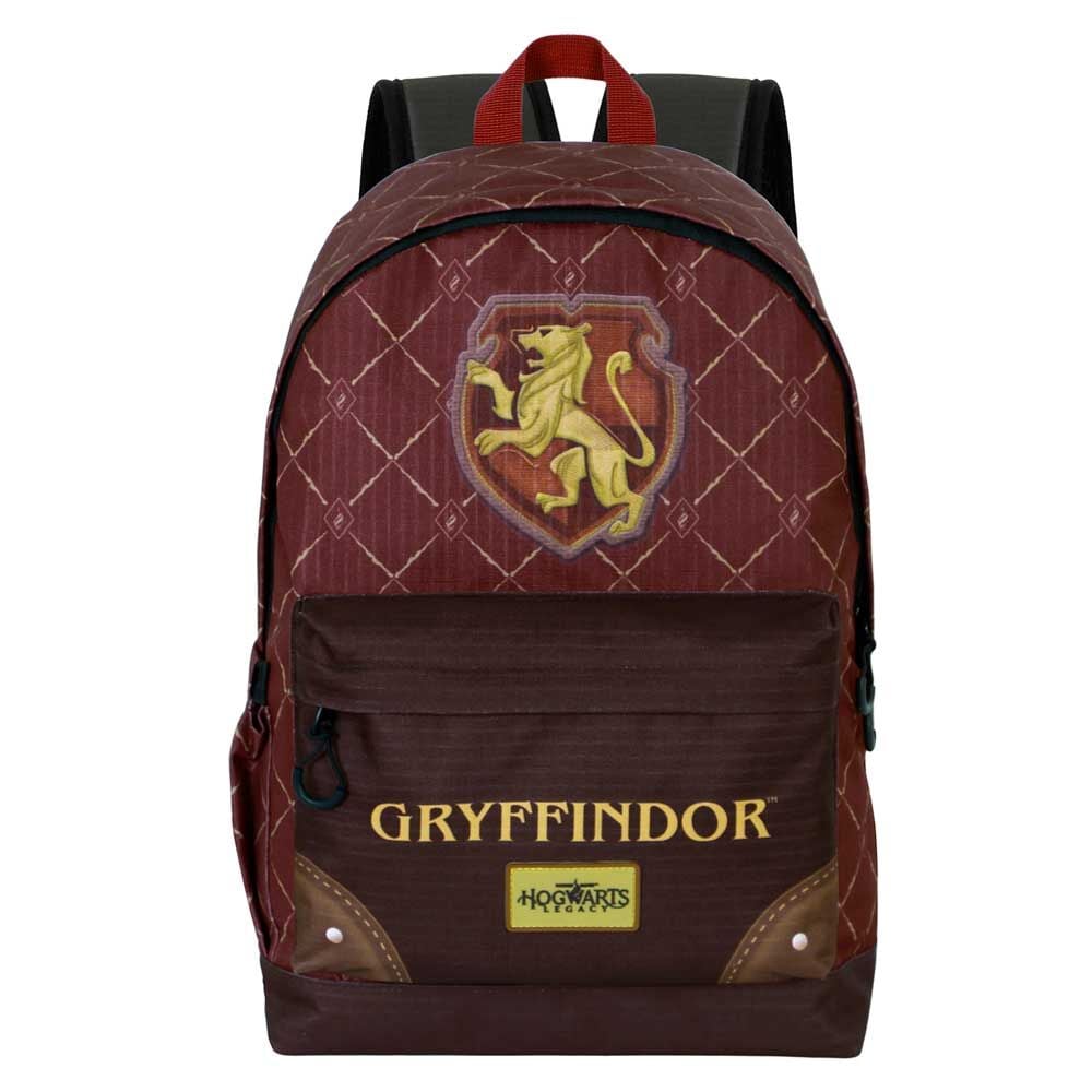 Mochila granate de Gryffindor Harry Potter con escudo y bolsillo frontal
