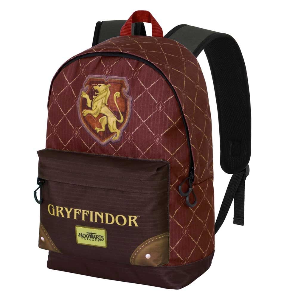 Mochila granate de Gryffindor Harry Potter con escudo y bolsillo frontal - 2