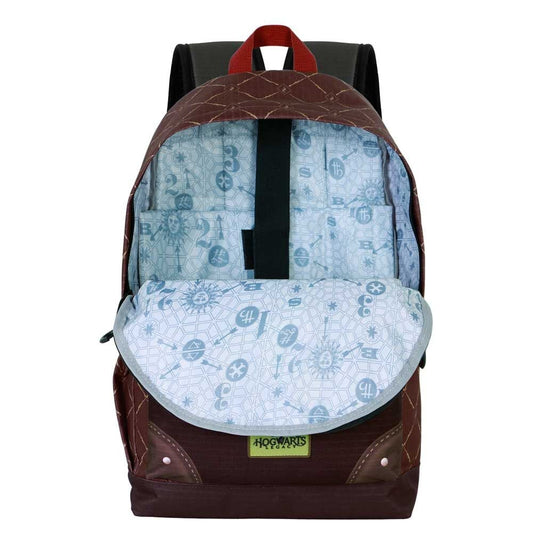 Mochila granate de Gryffindor Harry Potter con escudo y bolsillo frontal - 4