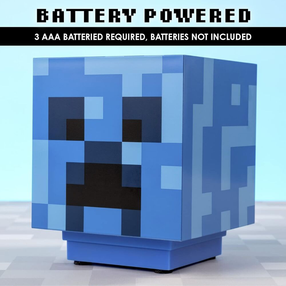 Lámpara 3D Charged Creeper de Minecraft PALADONE - 2